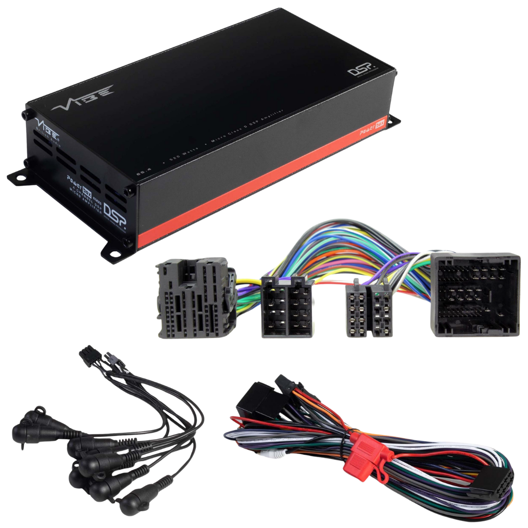 VIBE POWERBOX65.4-8MDSP-V3 + TAK-084 | Plug & Play DSP Versterker | Diverse Citroën/Opel/Peugeot modellen - VIBE