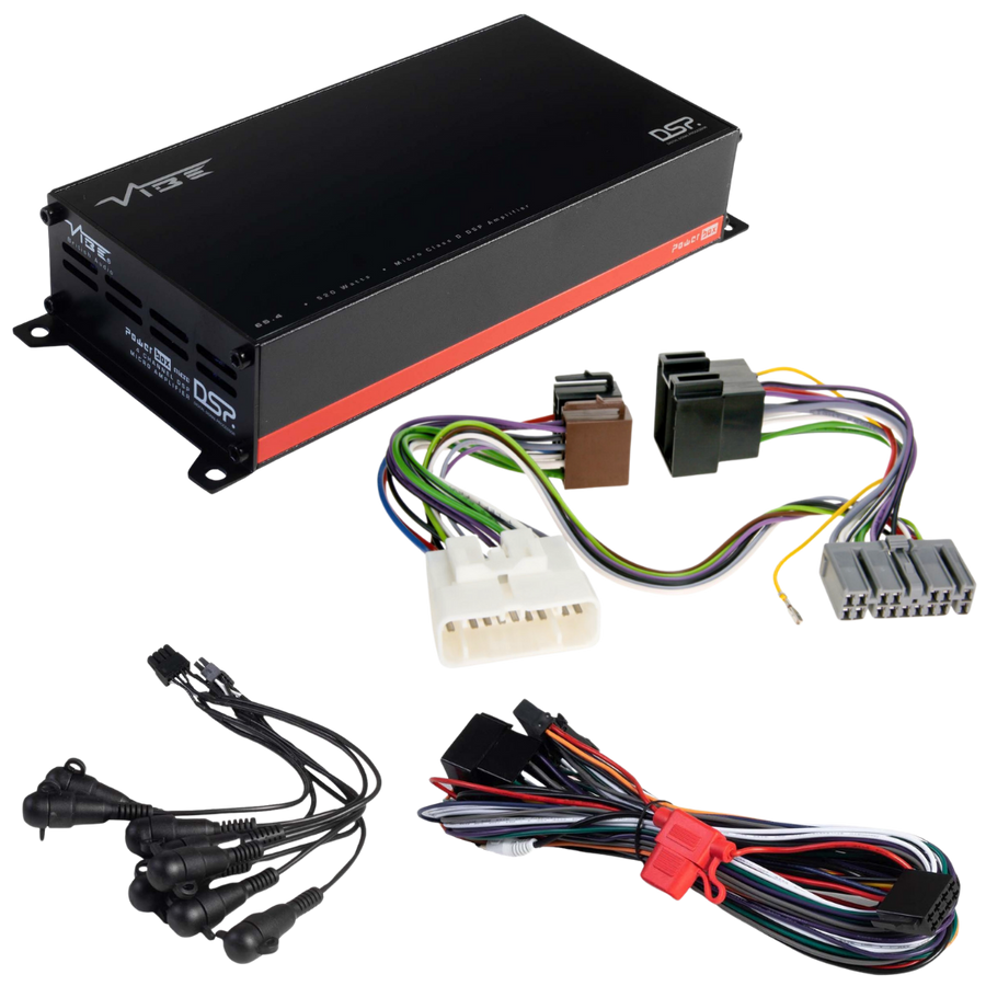 VIBE POWERBOX65.4 DSP Versterker + TAK-061 | Multi-merk - AutoSound24 - EN BLOG Deskundig advies van specialisten Veilig bestellen en betalen Gratis ver