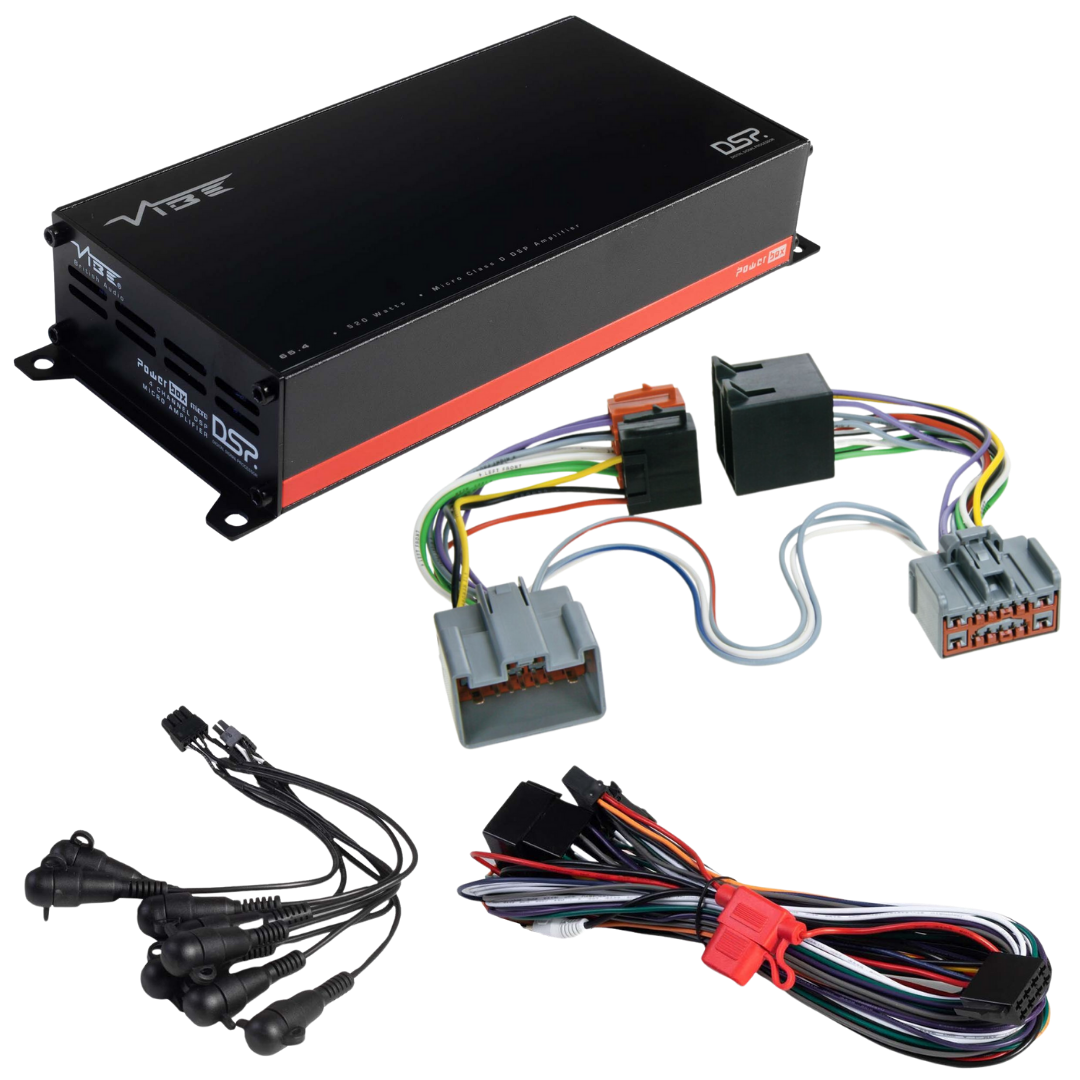 VIBE POWERBOX65.4-8MDSP-V3 Plug & Play DSP Versterker - AutoSound24 - EN BLOG Deskundig advies van specialisten Veilig bestellen en betalen Gratis ver