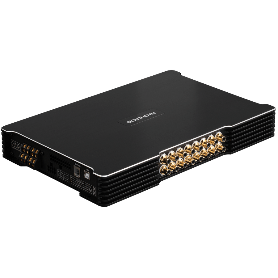 DSPA 1616 Ultra DSP Versterker | 16-Kanaals | GOLDHORN - AutoSound24 - EN BLOG Deskundig advies van specialisten Veilig bestellen en betalen Gratis ver