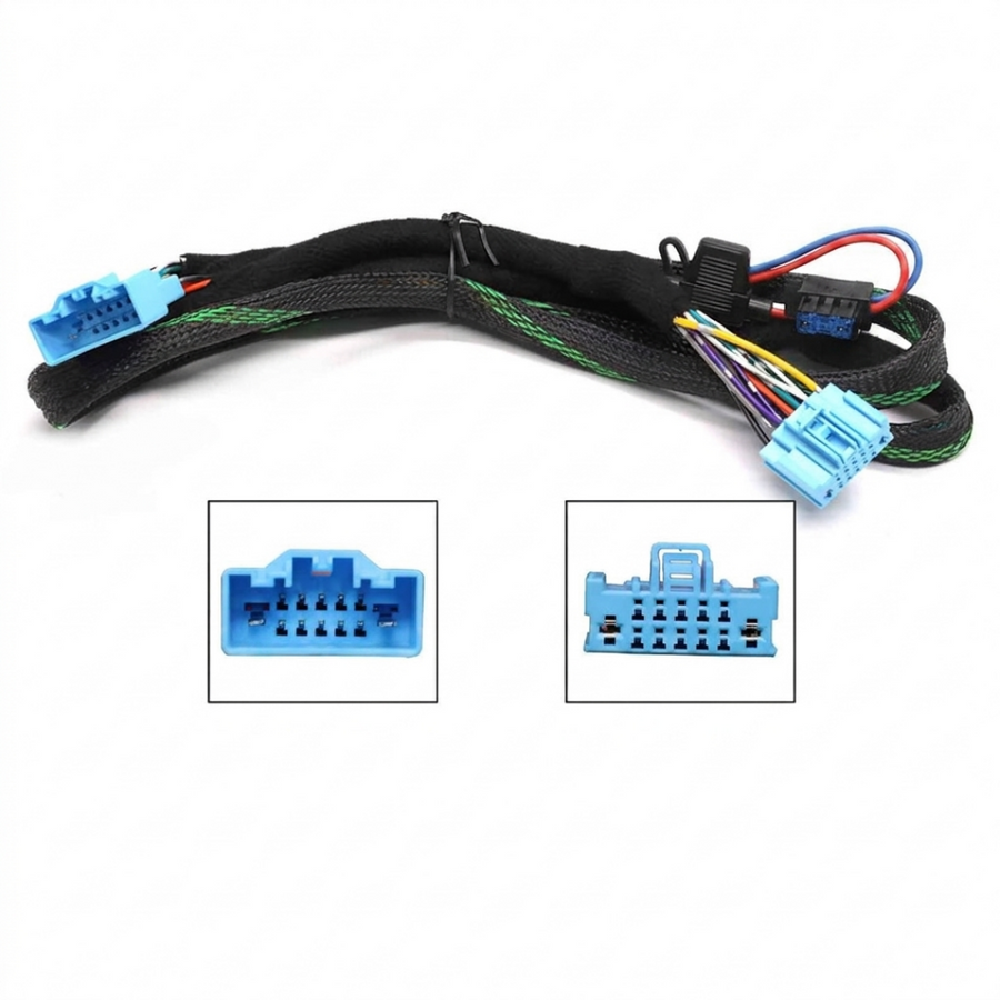 GOLDHORN AD-PPAK-048-DSPA406 | Plug & Play DSP Versterker Set | Peugeot | 4-Kanaals & Bluetooth 5.0 - GOLDHORN