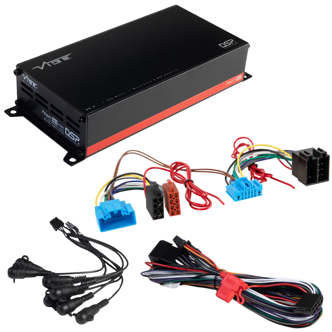 VIBE POWERBOX65.4-8MDSP-V3 + TAK-098 | Plug & Play DSP Versterker | Citroën/Opel/Peugeot 2022-> - VIBE