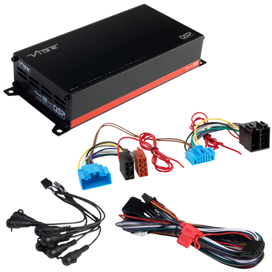 VIBE POWERBOX65.4-8MDSP-V3 + TAK-098 | Plug & Play DSP Versterker | Citroën/Opel/Peugeot 2022-> - VIBE