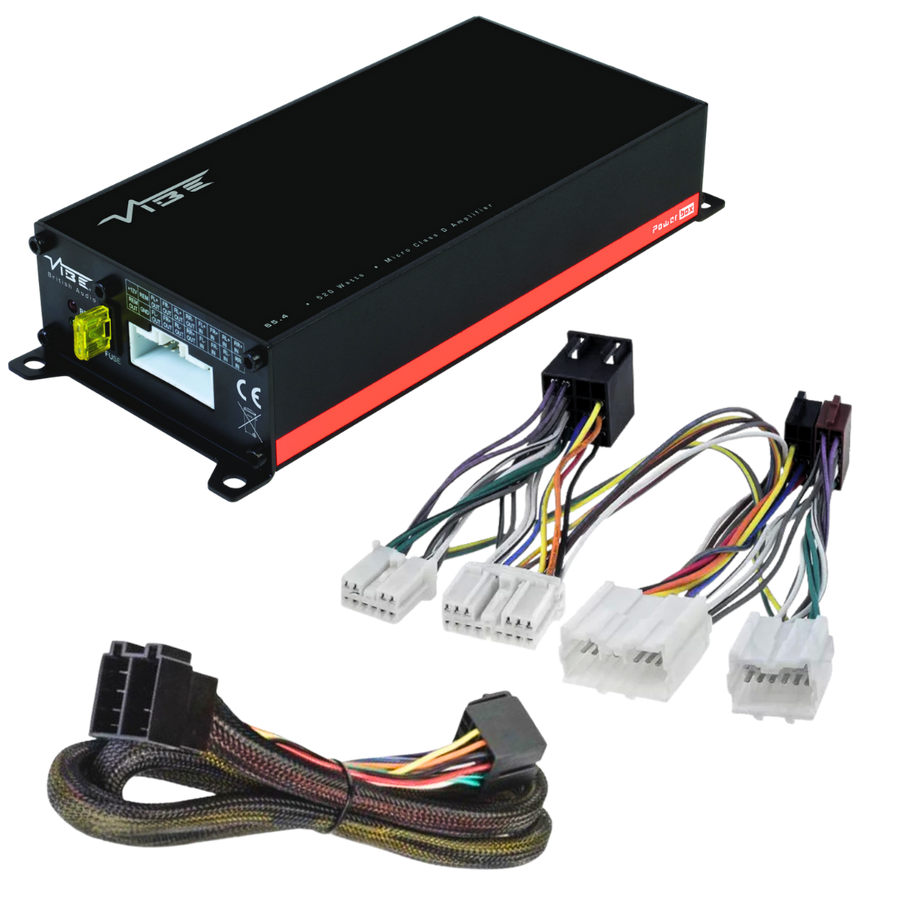 Plug & Play Versterker Diverse 90s Volvo modellen – VIBE POWERBOX65.4M + T-kabel - AutoSound24 - EN BLOG Deskundig advies van specialisten Veilig bestellen en betalen Gratis ver