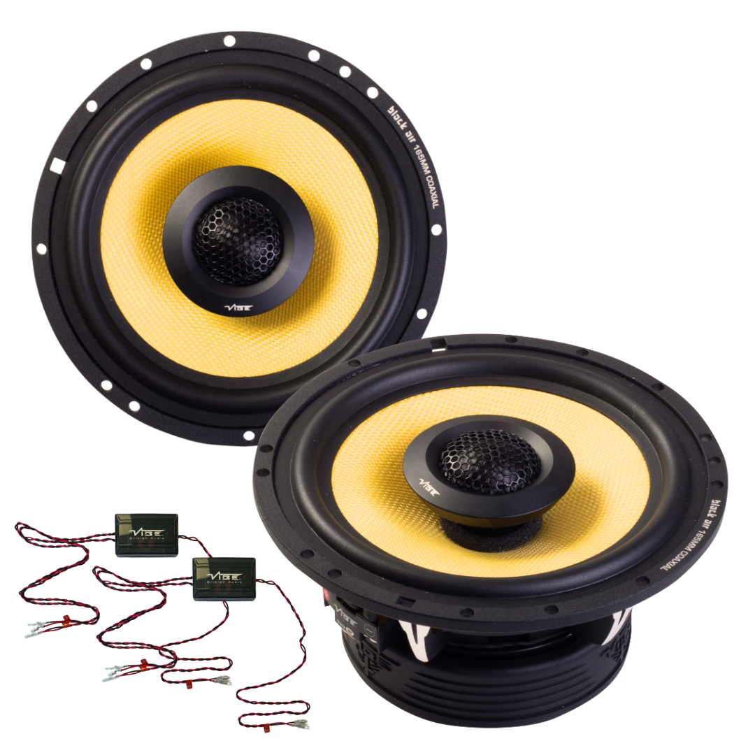 VIBE BA6-V4 + HPX-V6 | Coaxiale Luidsprekers | Universeel | 16,5 cm - VIBE